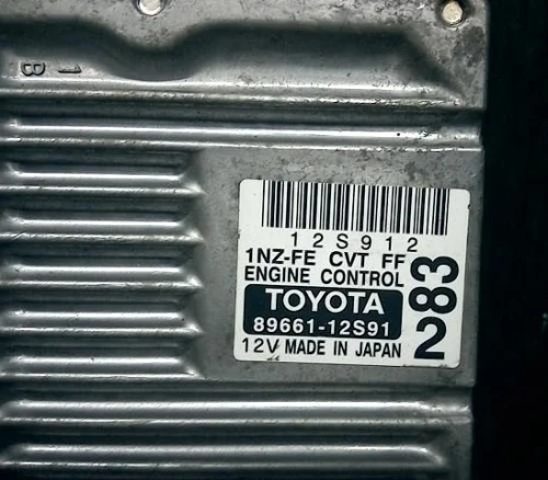 TOYOTA Corolla Fielder 2012 DBA-NZE161G 89661-12S91 Engine Control Unit